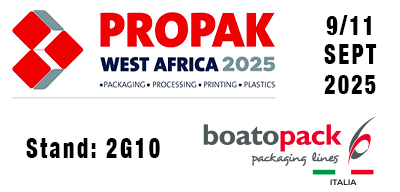 THE LARGEST PACKAGING, FOOD PROCESSING, PLASTICS, LABELLING AND PRINT EXHIBITION IN WEST AFRICA